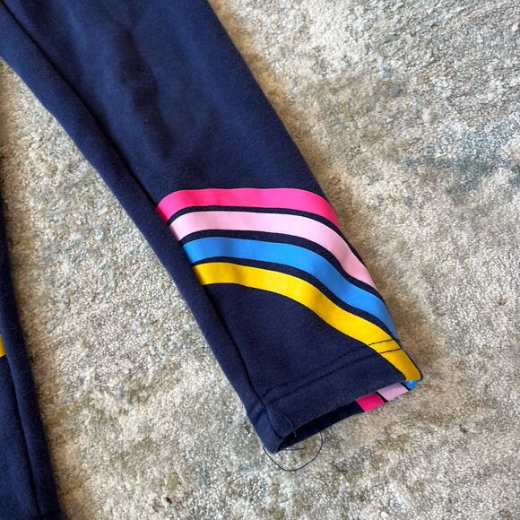 Old Navy Rainbow Fleece Leggings 6-7 - Picture 3 of 8